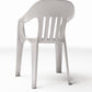 Productfoto diorama en modelbouw 3: Dioramameubilair: kunststofstoel met armleuningen (Ref. 652D)
