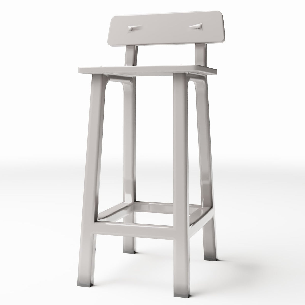 Diorama Modellbau Produktfoto 0: Diorama Möbel: Barhocker mit quadratischem Sitz (Ref. 656D)