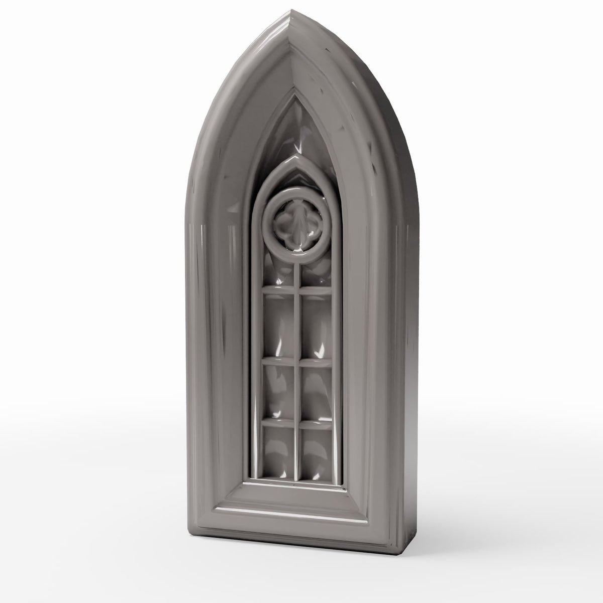 Productfoto diorama en modelbouw 0: Dioramagebouwen: smal gotisch kerkraam (Ref. 667D)