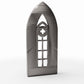 Productfoto diorama en modelbouw 3: Dioramagebouw: smal gotisch kerkraam (Ref. 668D)