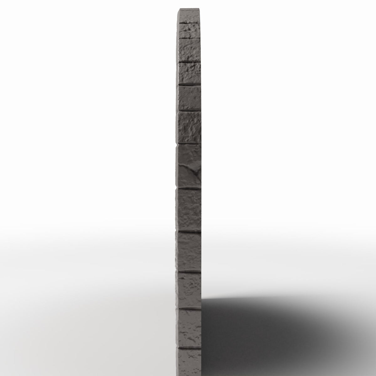 Productfoto diorama en modelbouw 2: Dioramagebouw: dubbele kerkdeur met rondboog (Ref. 674D)