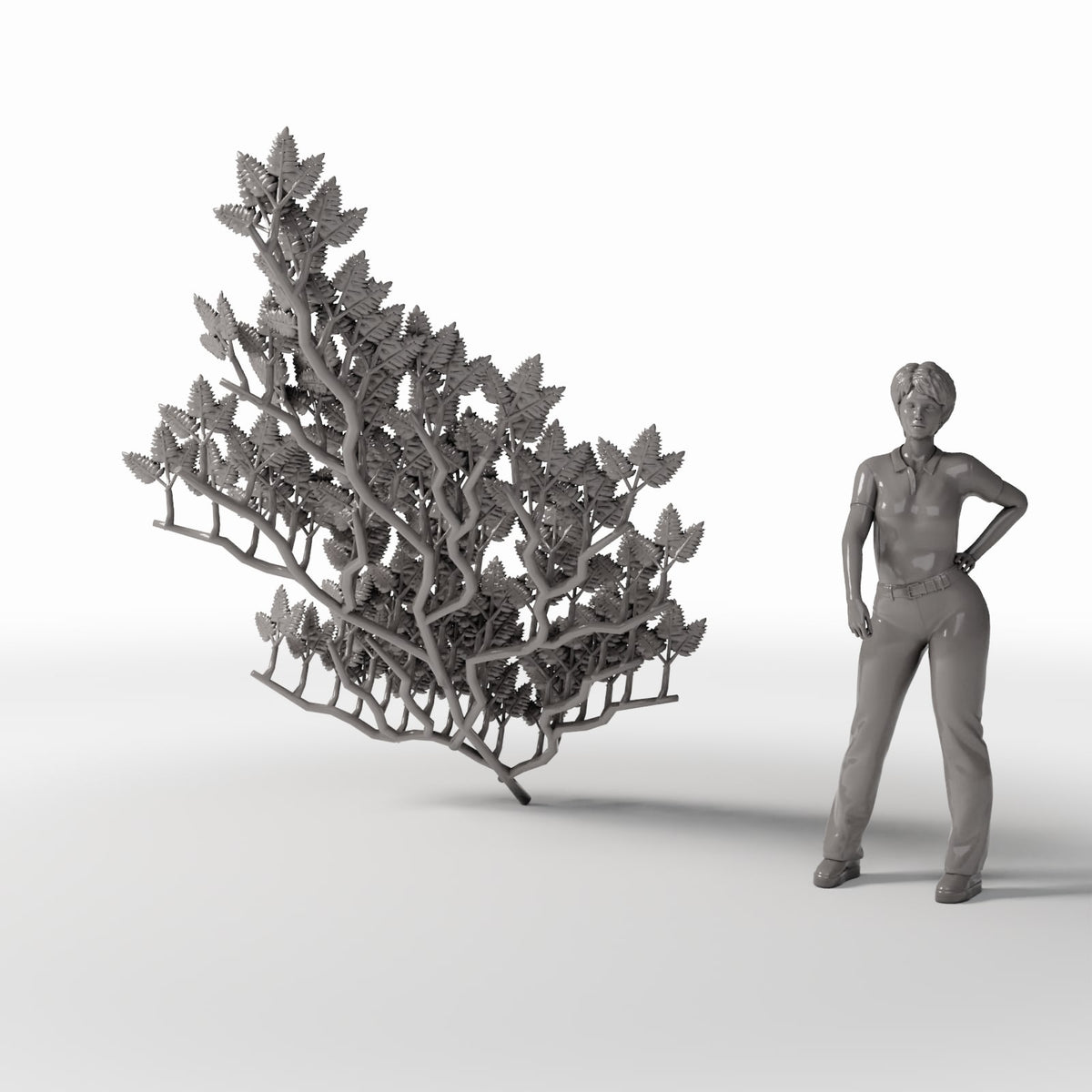 Productfoto diorama en modelbouw 1: Dioramaplanten: dichte klimplanten voor gevels (Ref. 685D)