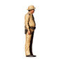 Diorama Modellbau Produktfoto 0: Sheriff mit Sonnenbrille und Hut – Figur in Uniform mit Krawatte (Ref. Nr. 406)