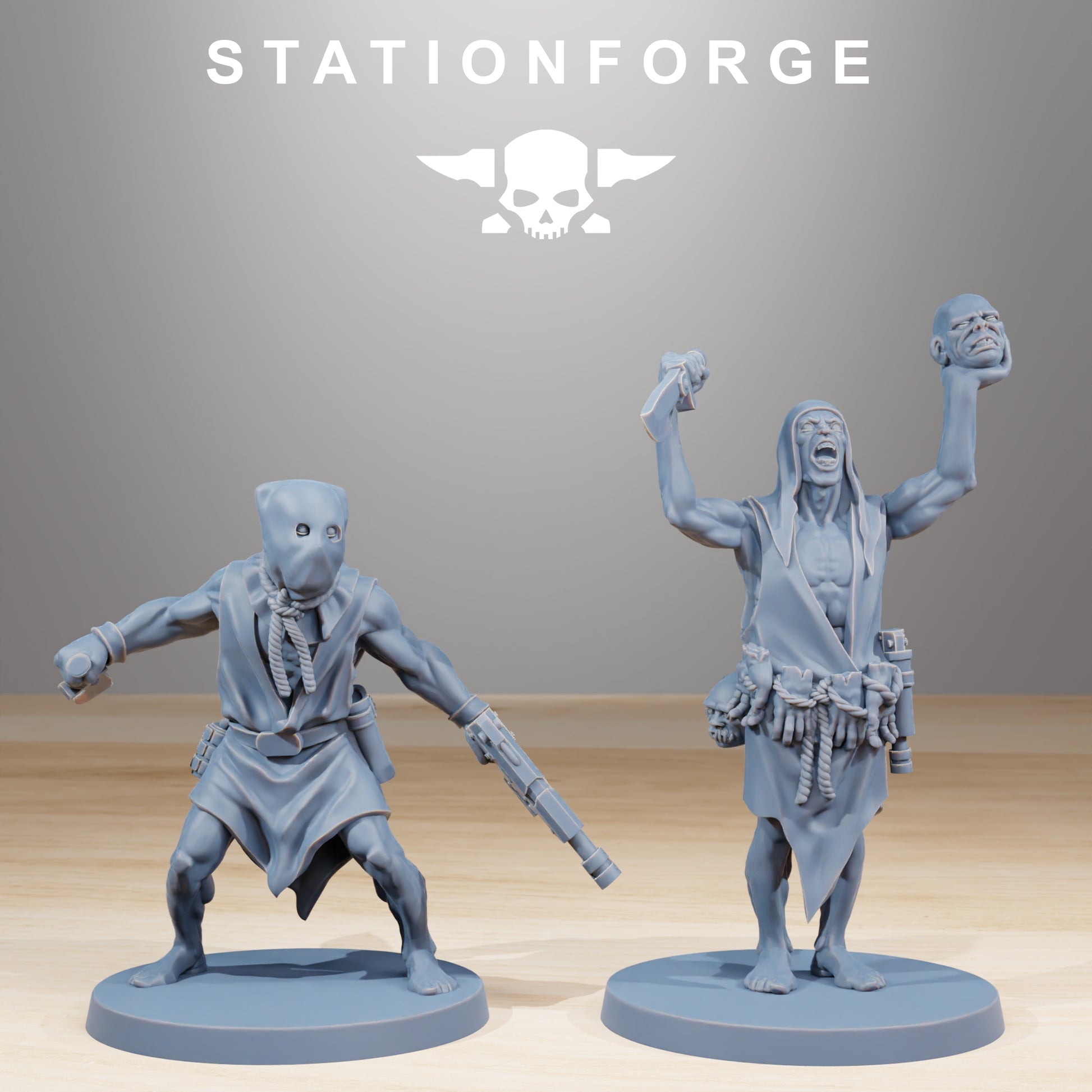 Productfoto Tabletop 28mm The Printing Goes Ever On (TPGEO) 0: Corrupted Guard Fanatics