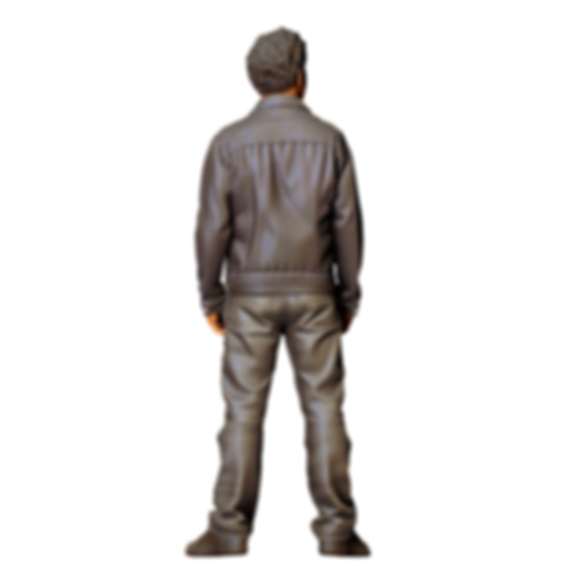 3DP Miniatures 2: Stehende Figur: Karosseriemechaniker mit Jacke (Ref. Nr. 478)