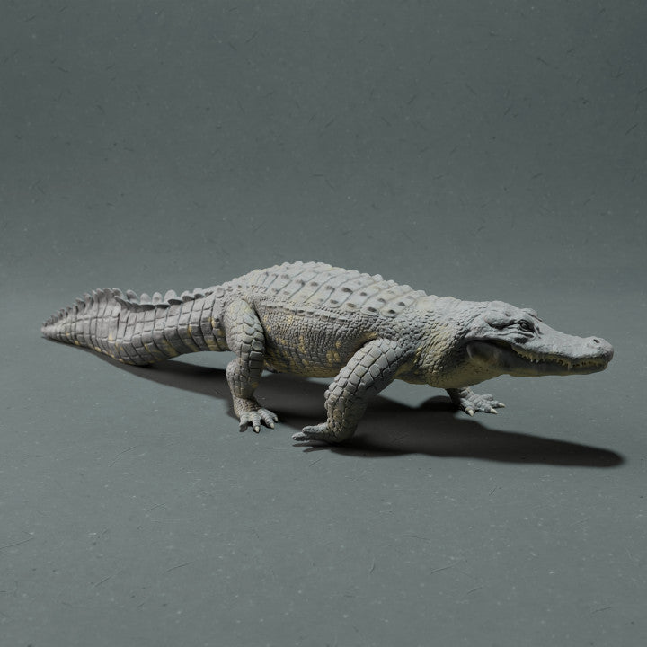 Productfoto dierenfiguur Animal Den Miniatures 0: moerasdierfiguur: Mississippi-alligator (22_10_12)