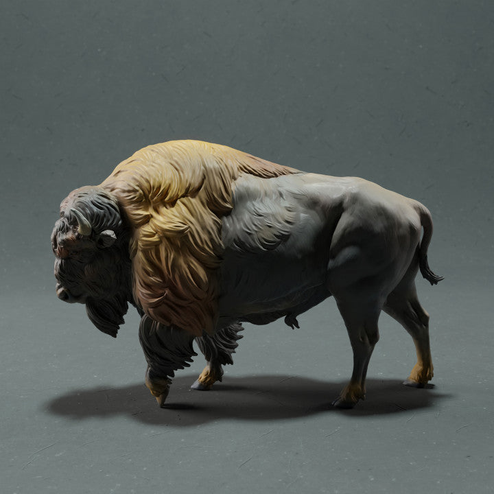 Productfoto dierenfiguur Animal Den Miniatures 0: wild dierfiguur: Amerikaanse bizon (22_10_15)