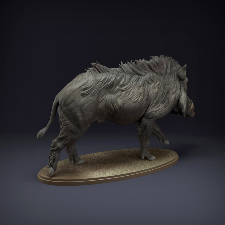 Productfoto dierenfiguur Animal Den Miniatures 2: wilde dierenfiguur: Indiaas wild zwijn (22_08_09)