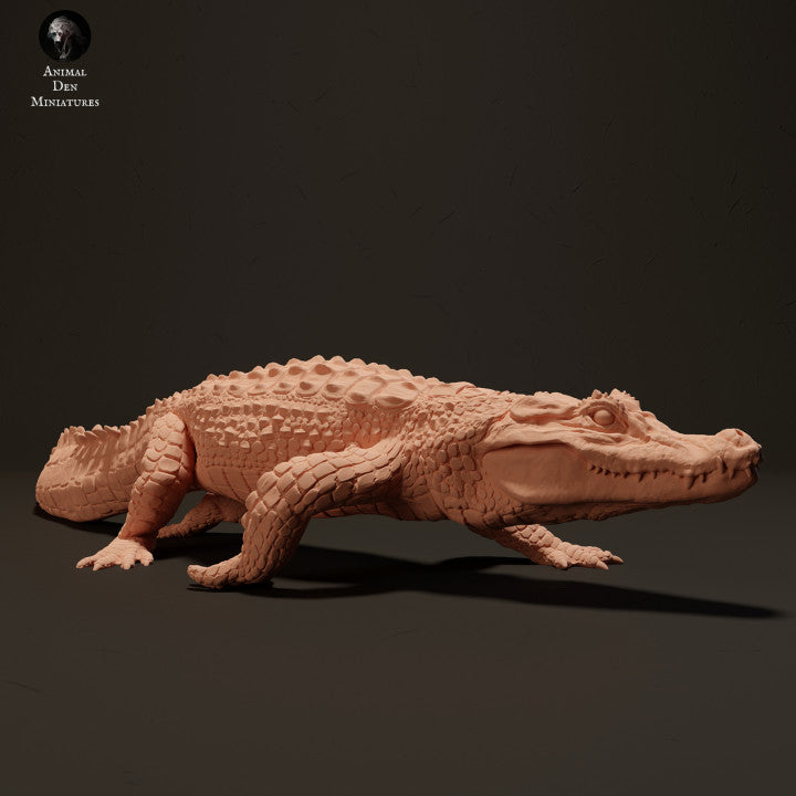 Produktfoto Tierfigur Animal Den Miniatures 0: Reptilien Tierfigur: Schwarzer Kaiman (23_06_05)