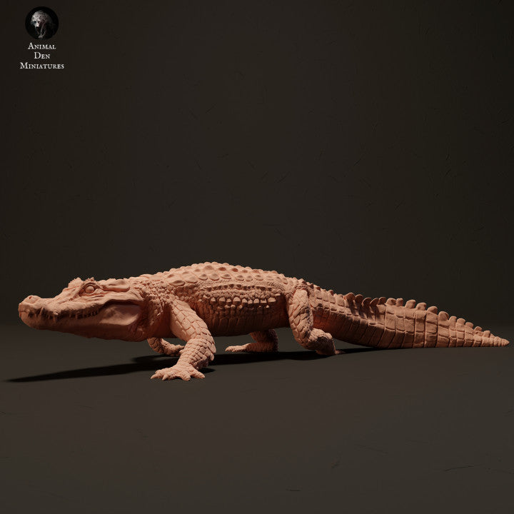 Produktfoto Tierfigur Animal Den Miniatures 1: Reptilien Tierfigur: Schwarzer Kaiman (23_06_05)