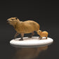 Productfoto dierenfiguur Animal Den Miniatures 0: wild dierfiguur: capibara's (22_06_05)