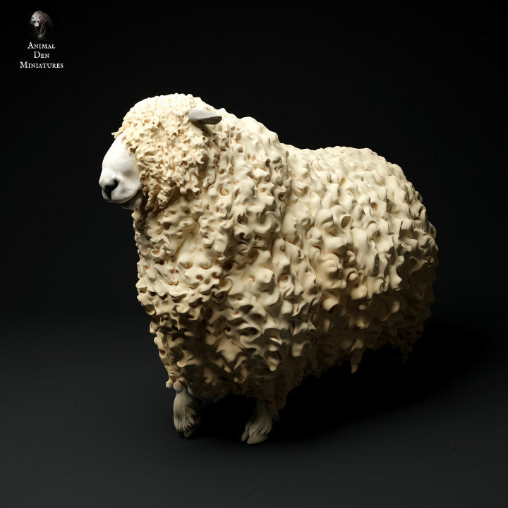 Productfoto Dierfiguur Diorama, Modelbouw: 0: Boerderij Dierfiguren: Schaap - lopend schaap 2