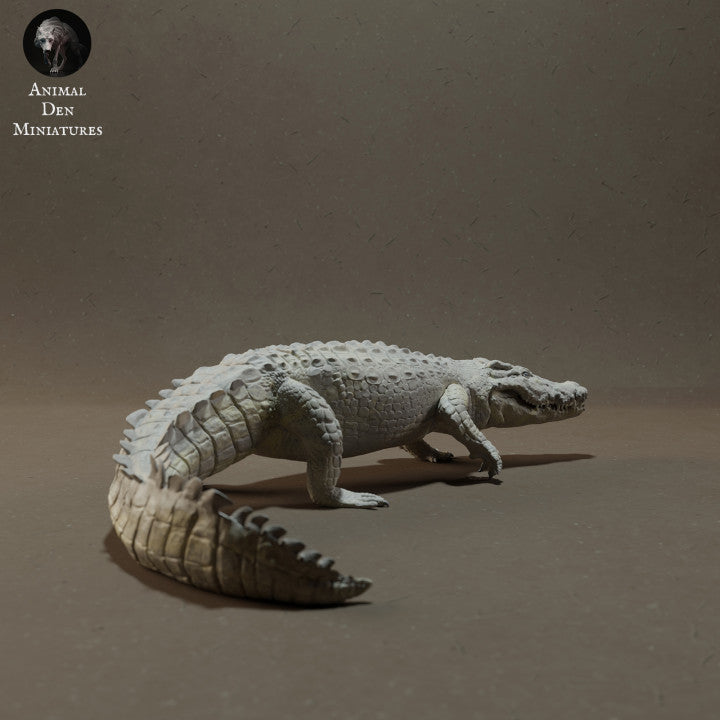 Productfoto dierenfiguur Animal Den Miniatures 2: Reptielen dierenfiguur: Nijlkrokodil (23_03_07)