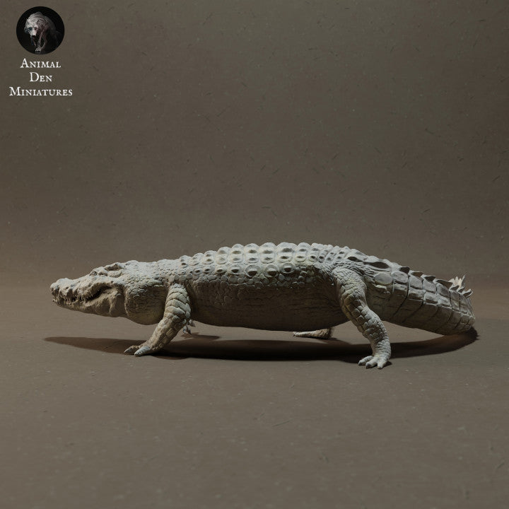 Productfoto dierenfiguur Animal Den Miniatures 3: reptielen dierenfiguur: Nijlkrokodil (23_03_07)