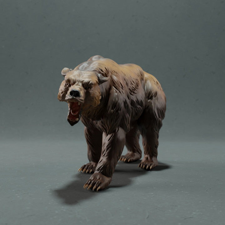 Productfoto dierenfiguur Animal Den Miniatures 5: wilde dierenfiguur: grizzlybeer (22_10_17)