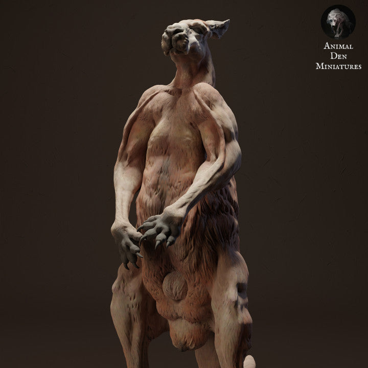 Productfoto dierenfiguur Animal Den Miniatures 0: Wild dierfiguur: Rood reuzenkangoeroe Jack (23_04_03)