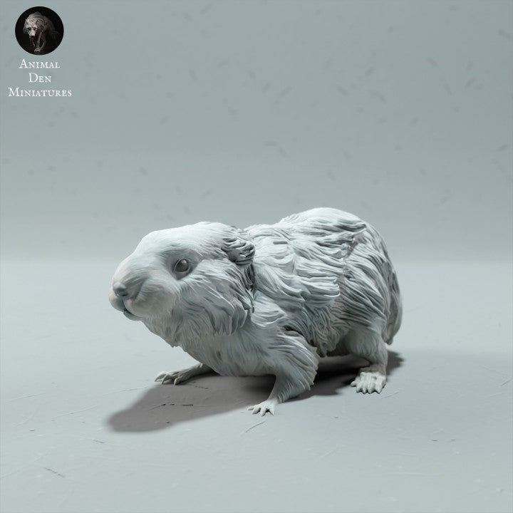 Productfoto dierenfiguur Animal Den Miniatures 0: Pooldier dierenfiguur: halsbandlemming (22_12_15)