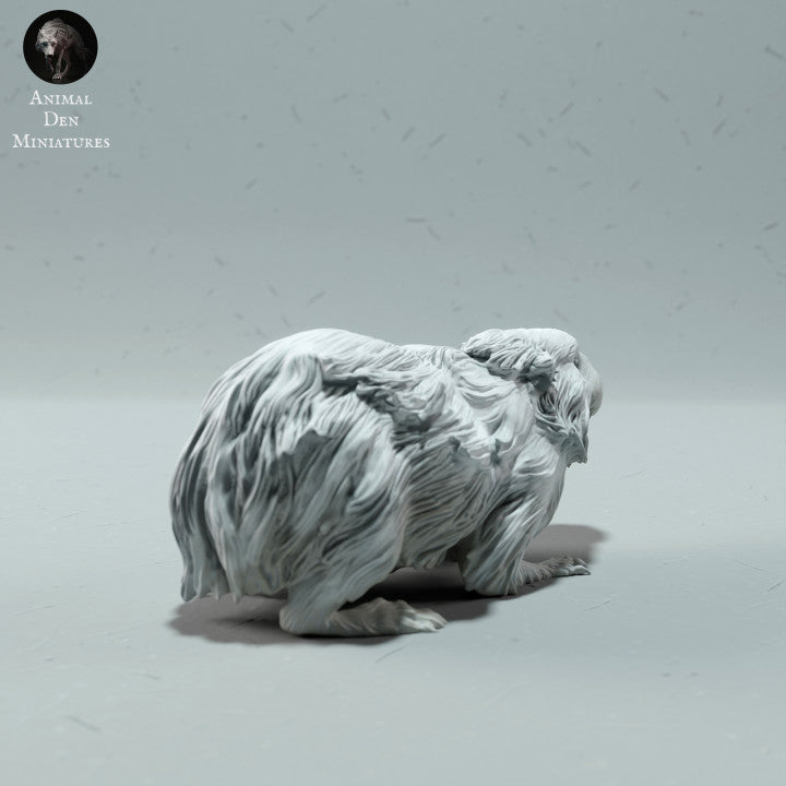 Productfoto dierenfiguur Animal Den Miniatures 2: pooldier dierenfiguur: halsbandlemming (22_12_15)