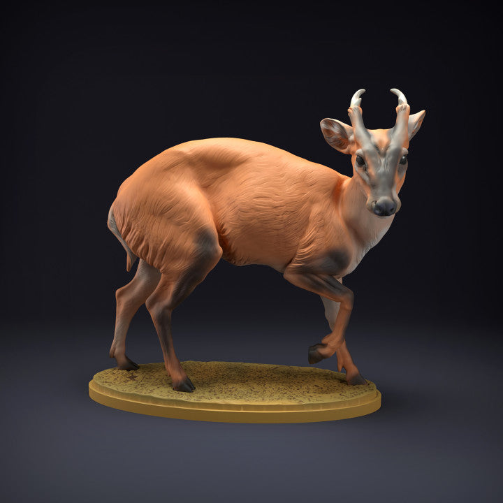 Productfoto dierenfiguur Animal Den Miniatures 1: Wilddierenfiguur: muntjakhert (22_08_08)