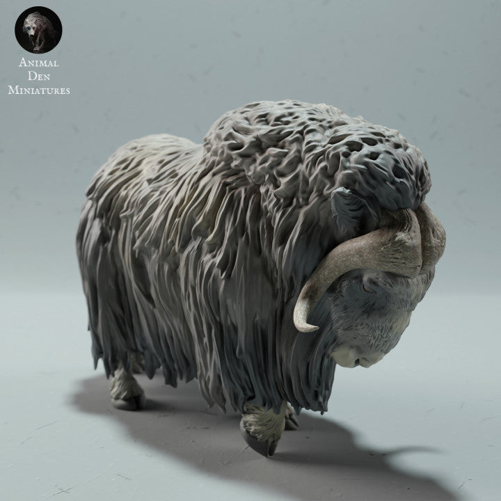 Produktfoto Tierfigur Animal Den Miniatures 1: Wildtier Tierfigur: Moschusochse (22_12_14)