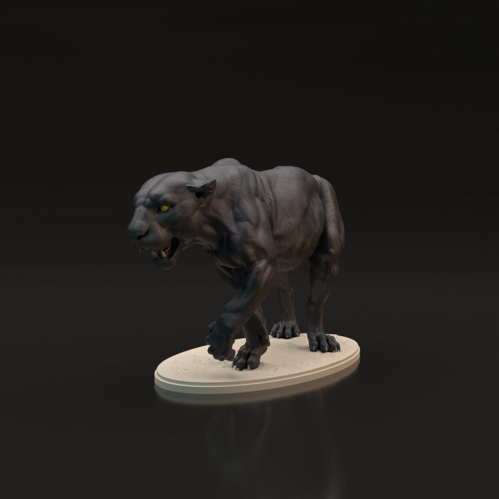 Produktfoto Tierfigur Animal Den Miniatures 9: Wildtier Tierfigur: Schwarzer Panther - Jaguar (22_06_04)