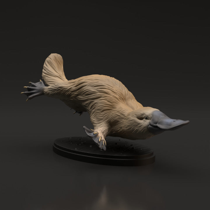 Productfoto dierenfiguur Animal Den Miniatures 0: wilde dierenfiguur: vogelbekdier (22_06_08)