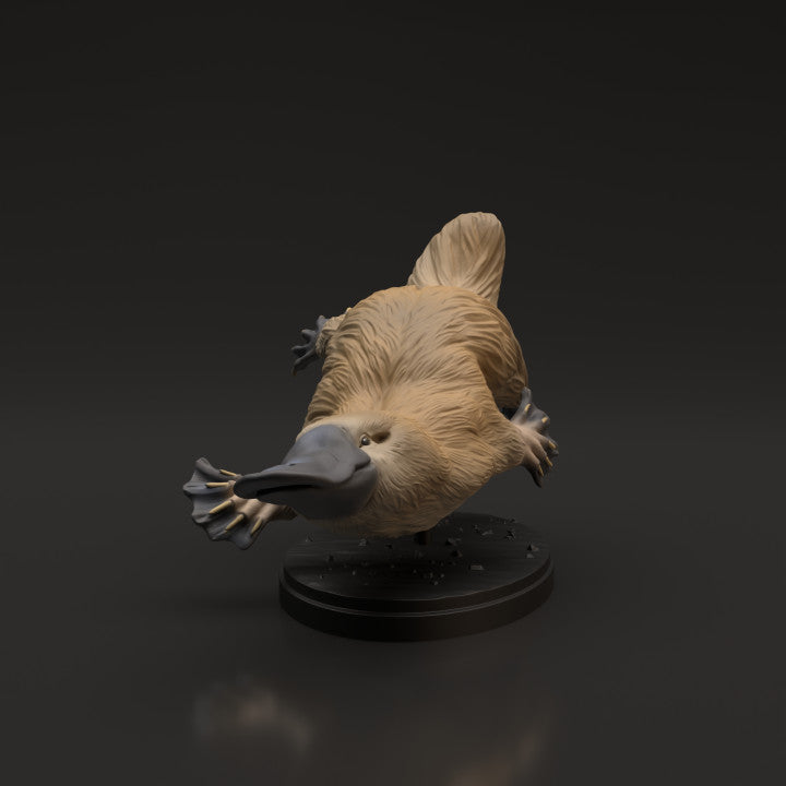 Productfoto dierenfiguur Animal Den Miniatures 1: wild dierfiguur: vogelbekdier (22_06_08)