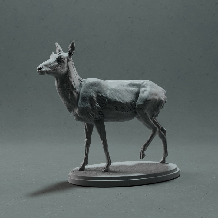 Productfoto dierenfiguur Animal Den Miniatures 1: Wilddierfiguur: gaffelbok - vrouwtje (22_10_08)