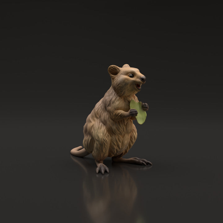 Productfoto dierenfiguur Animal Den Miniatures 1: Wilddierenfiguur: Quokka (22_06_07)