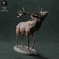 Productfoto dierenfiguur Animal Den Miniatures 0: wilddierfiguur: edelhert - burlend (22_11_11)