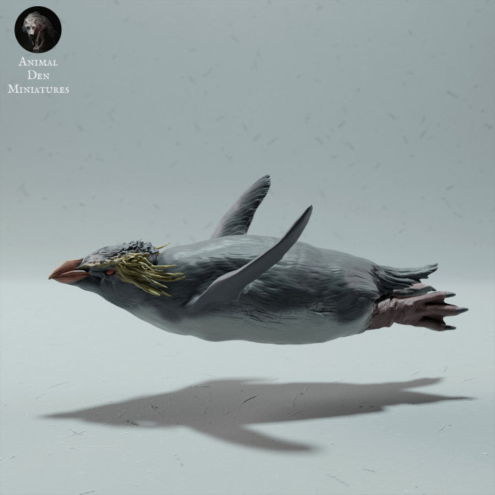 Productfoto dierenfiguur Animal Den Miniatures 0: zeedier dierenfiguur: rotspringer - zwemmend (22_12_10)