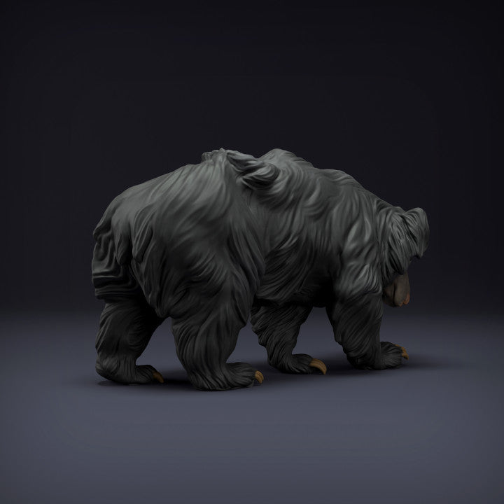 Productfoto dierenfiguur Animal Den Miniatures 2: Wildedierenfiguur: lippenbeer (22_08_07)