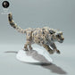 Productfoto dierenfiguur Animal Den Miniatures 1: Wild dierfiguur: sneeuwluipaard - lopend (22_12_11)