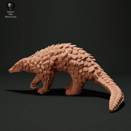 Productfoto dierenfiguur Animal Den Miniatures 0: Wilddierenfiguur: Maleis schubdier (23_05_08)