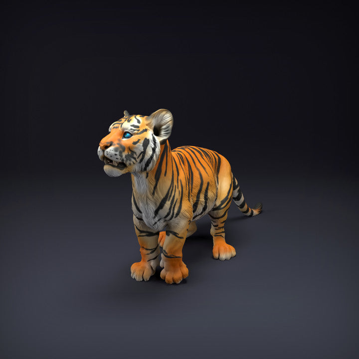 Produktfoto Tierfigur Animal Den Miniatures 0: Wildtier Tierfigur: Bengalisches Tigerjunges (22_08_10)