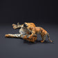 Productfoto dierenfiguur Animal Den Miniatures 2: Wilddierenfiguur: Bengaalse tijger met jong (22_08_11)