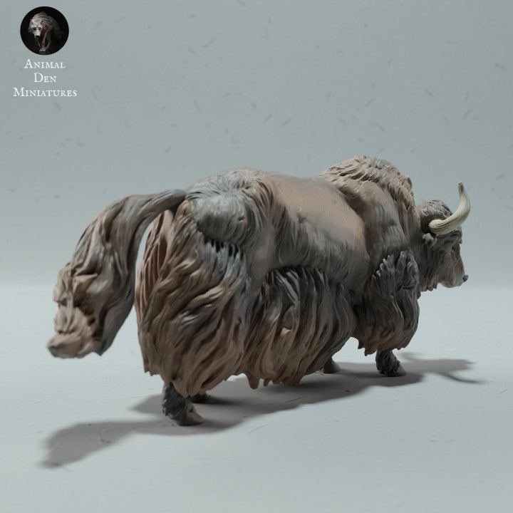 Productfoto dierenfiguur Animal Den Miniatures 2: Hoogland dierenfiguur: Himalaya-wilde yak (23_01_11)