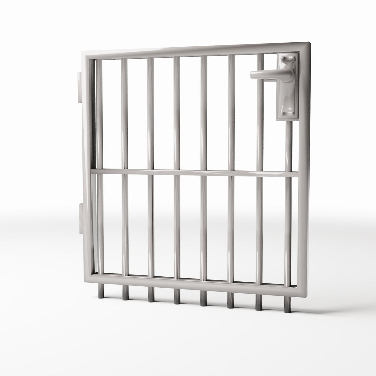 Productfoto diorama en modelbouw 0: Dioramatuin: laag spijlenhek (Ref. 730D)