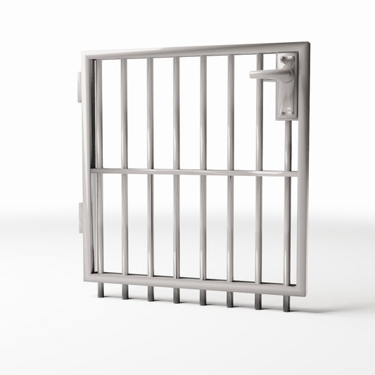 Productfoto diorama en modelbouw 0: Dioramatuin: laag spijlenhek (Ref. 730D)