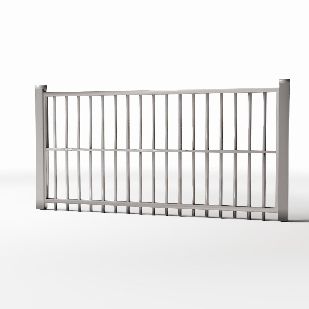 Productfoto diorama en modelbouw 0: Buitendiorama: lage metalen railing (Ref. 733D)