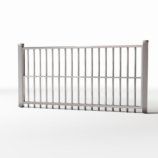 Productfoto diorama en modelbouw 0: Buitendiorama: lage metalen railing (Ref. 733D)