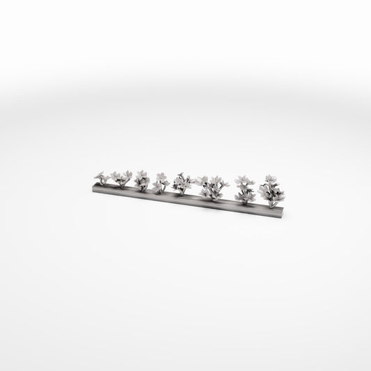 Productfoto diorama en modelbouw 0: Dioramaplanten: bloemenborder met bloeiende planten (Ref. 745D)