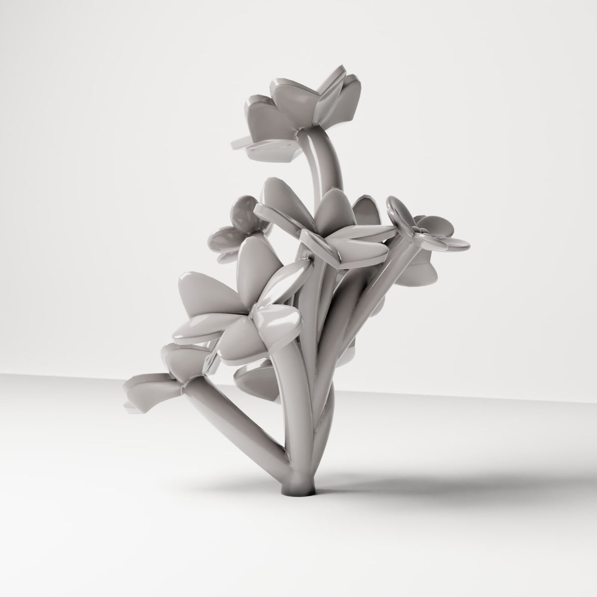 Diorama Modellbau Produktfoto 3: Pflanzen und Gewächse: Oxalis Clover 6 (Ref. 74D)