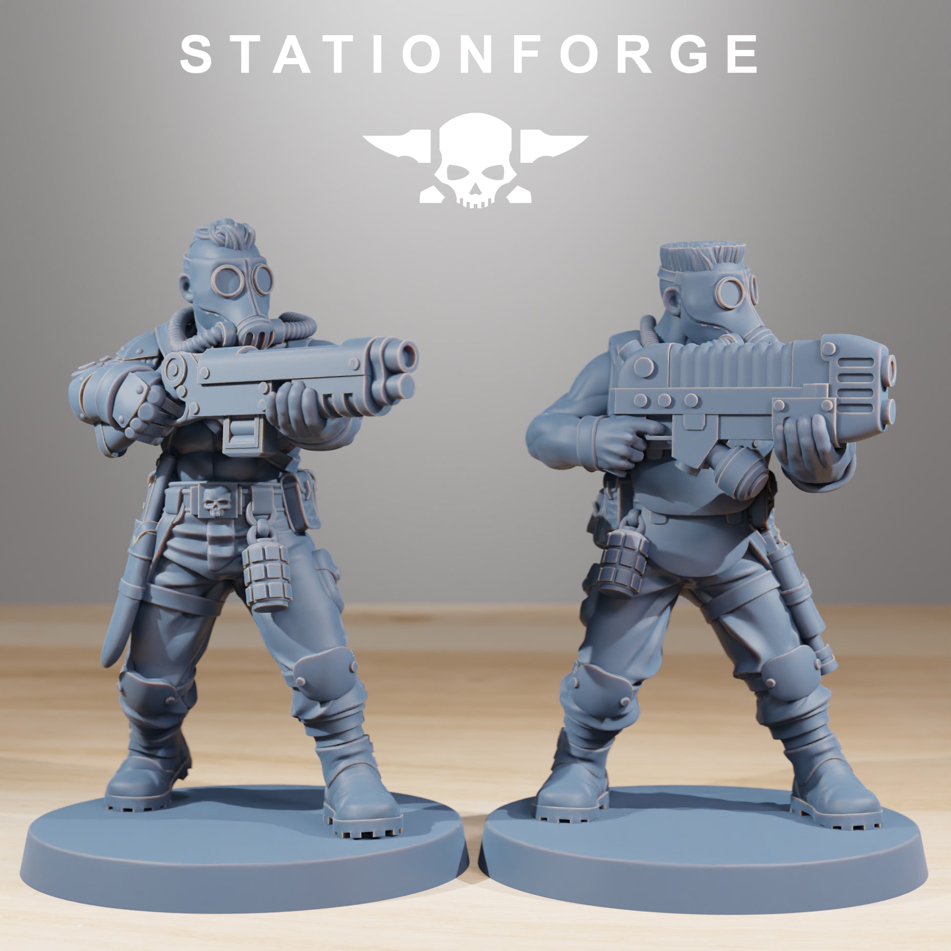 Produktfoto Tabletop 28mm The Printing Goes Ever On (TPGEO)  0: GrimGuard Hunters