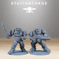 Productfoto Tabletop 28mm The Printing Goes Ever On (TPGEO) 0: Orkaz Berserkers