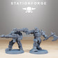 Productfoto Tabletop 28mm The Printing Goes Ever On (TPGEO) 0: Orkaz Berserkers