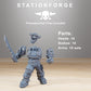 Productfoto Tabletop 28mm The Printing Goes Ever On (TPGEO) 0: Orkaz Berserkers