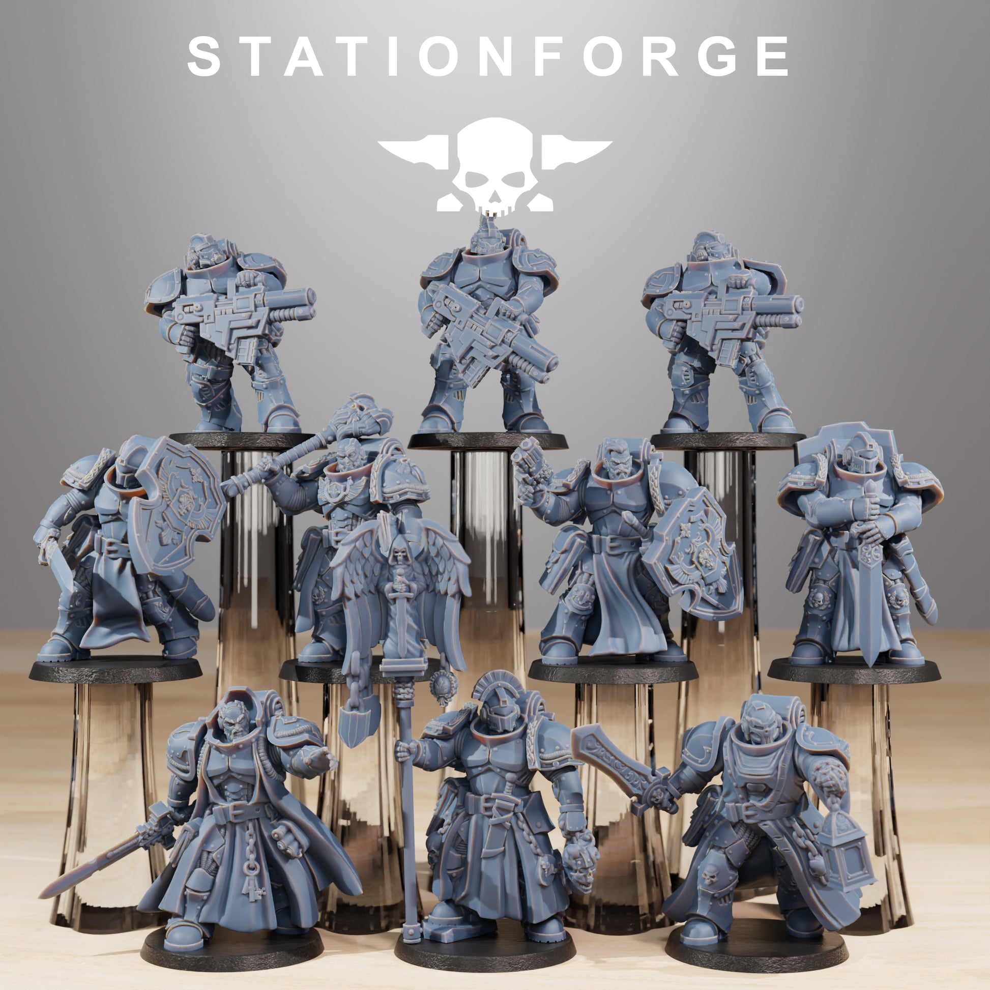 Produktfoto Tabletop 28mm The Printing Goes Ever On (TPGEO)  0: Socratis Knights