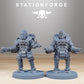 Productfoto Tabletop 28mm The Printing Goes Ever On (TPGEO) 0: Scavenger Cyborgs