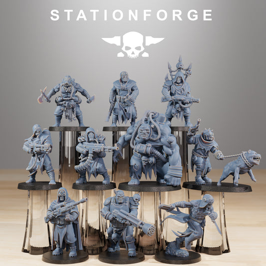 Produktfoto Tabletop 28mm The Printing Goes Ever On (TPGEO)  0: Corrupted Guard Nomads
